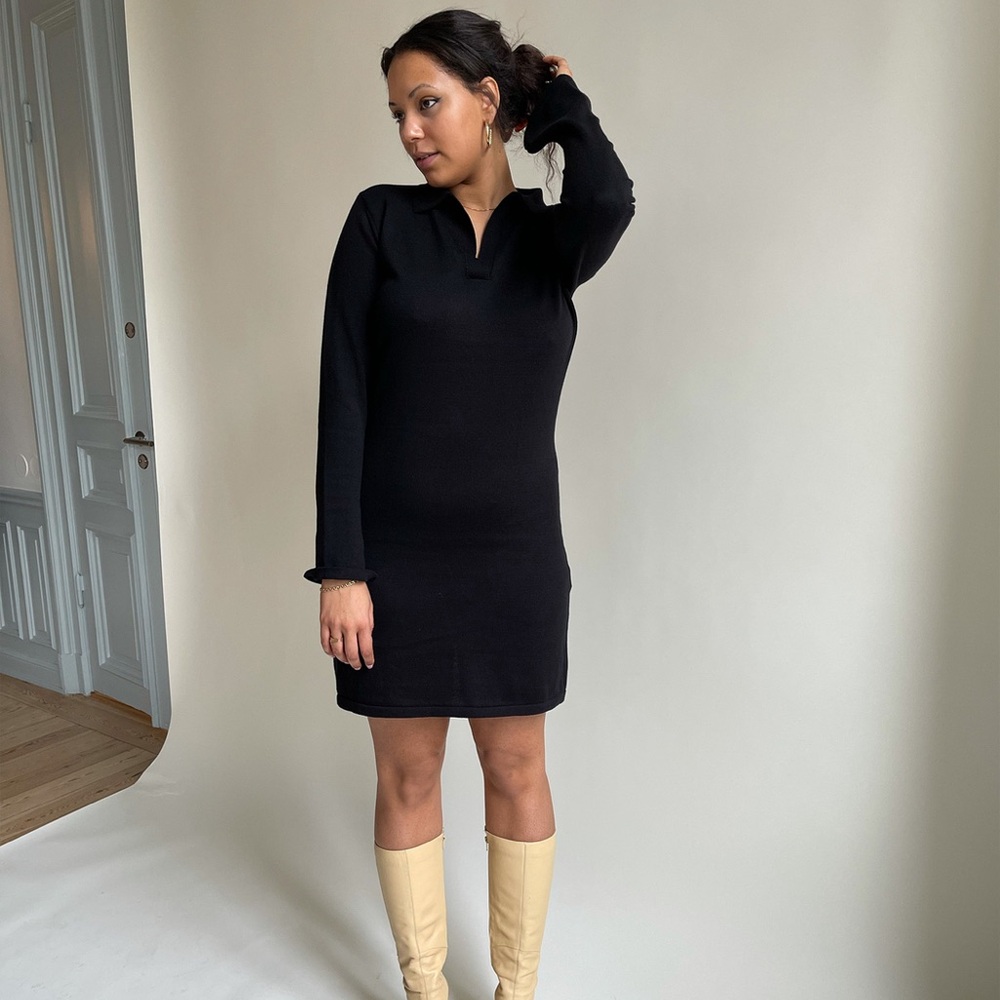 Djerf Avenue Getaway Dress in Black